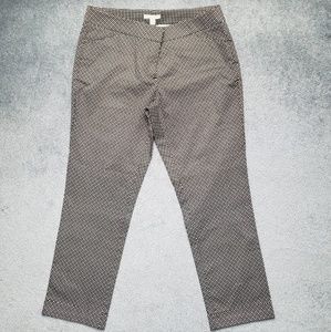 NEW YORK & COMPANY STRETCH CROPPED PANTS